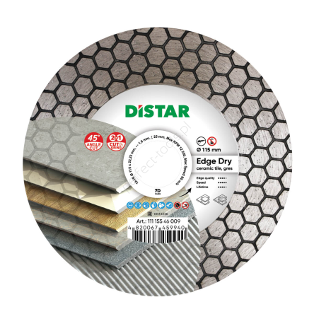 Tarcza diamentowa / frez DISTAR EDGE DRY 115mm