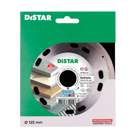 Tarcza diamentowa DISTAR 1A1R D7 ESTHETE 125