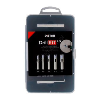 DiSTAR DrillKIT Zestaw otwornic 6-12mm